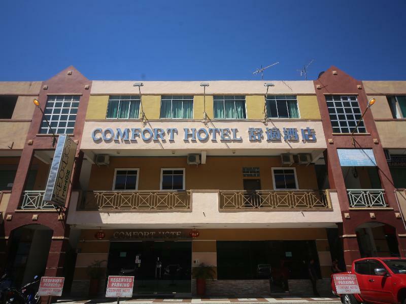 Oyo 750 Comfort Hotel Кота-Кинабалу Экстерьер фото