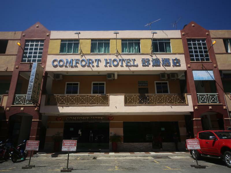 Oyo 750 Comfort Hotel Кота-Кинабалу Экстерьер фото